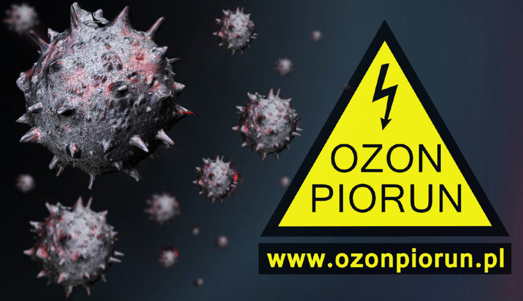 Profesjonalne Ozonowanie Ozon Piorun Zwalacza Wirusa Coronawirus Koronwarius SARS-CoV-2 COVID-19 Skuteczna Dezynfekacja