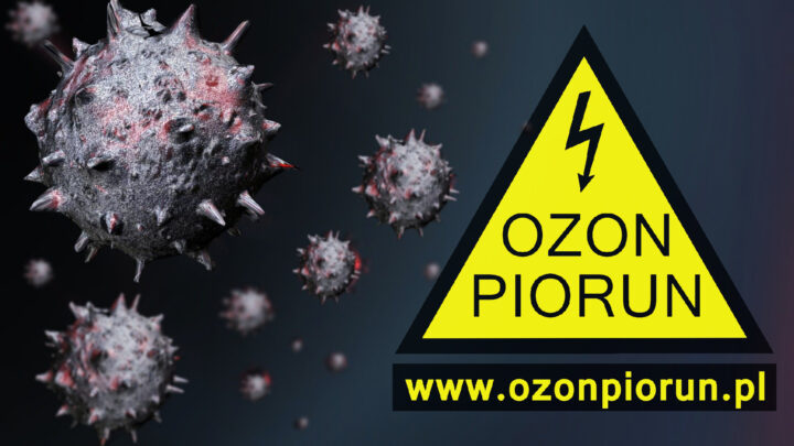Profesjonalne Ozonowanie Ozon Piorun Zwalacza Wirusa Coronawirus Koronwarius SARS-CoV-2 COVID-19 Skuteczna Dezynfekacja